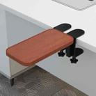 Computer Desk Rotatable Arm(Teak Color Wooden Board) - 1