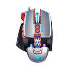 T-WOLF V9 8 Keys 3200 DPI Gaming Macro Definition Mechanical Wired Mouse(Silver) - 1