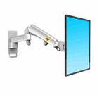 NORTH BAYOU Universal Telescopic Rotating Lifting Monitor Bracket, Model: F300 (Silver) - 1