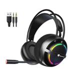 PANTSAN PSH-100 USB Wired Gaming Earphone Headset with Microphone, Colour: 3.5mm Black - 1
