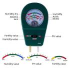 LY101 Flower And Grass Soil Detector PH Cantoneal Alkalin Testor(Green) - 4