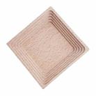 Square  Wooden Tray Photography Shooting Props - 1