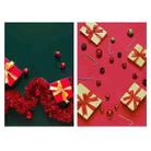 3D Stereo Double-Sided Photography Background Paper(Christmas Red) - 1