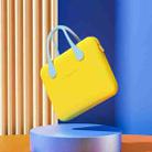 Fungoofun 14 inch Notebook Storage Bag(Yellow) - 1