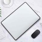 TPU + PC Laptop Protective Case For MacBook Air 13.3 inch A2179 2020(Black Side + Matte Transparent Whiter) - 1