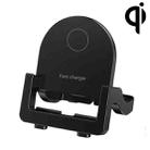 KH-18 15W Vertical Wireless Fast Charger with Phone Holder(Black) - 1