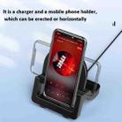 KH-18 15W Vertical Wireless Fast Charger with Phone Holder(White) - 4