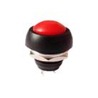 10 PCS Small Waterproof Self-Reset Button Switch(Red) - 1