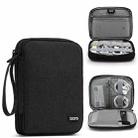 Baona BN-D004 Double-layer Data Cable Storage Bag Digital Accessories Finishing Bag(Black) - 1