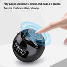 ZXL-G90 Portable Colorful Ball Bluetooth Speaker, Style: Clock Version (Black) - 4
