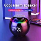 ZXL-G90 Portable Colorful Ball Bluetooth Speaker, Style: Clock Version (Black) - 6
