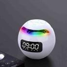 ZXL-G90 Portable Colorful Ball Bluetooth Speaker, Style: AI Voice Version (White) - 1