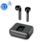 X40 LED Digital Display Long Battery Life Sports Bluetooth Earphones(Gray) - 1