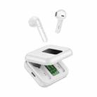 X40 LED Digital Display Long Battery Life Sports Bluetooth Earphones(White) - 1