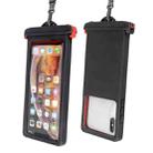 Multifunctional Plastic Anti-Drop Mobile Phone Waterproof Bag(Black) - 1