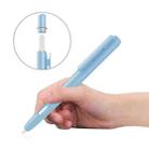 Double-Click Automatic Retractable Stylus Pen Case For Apple Pencil 2(Blue) - 1