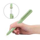 Double-Click Automatic Retractable Stylus Pen Case For Apple Pencil 2(Grass Green) - 1