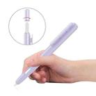 Double-Click Automatic Retractable Stylus Pen Case For Apple Pencil 2( Purple) - 1