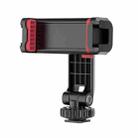 Ulanzi ST-06S Multi-Functional Phone Holder Clamp With Dual Cold Shoe Mounts - 1