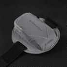 ETRAVEL SBB03 Outdoor Running Mobile Phone Wrist Arm Bag(Reflective Silver Gray) - 1