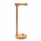 AM-EJZJ001 Desktop Solid Wood Headset Display Stand, Style: B - 1