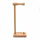 AM-EJZJ001 Desktop Solid Wood Headset Display Stand, Style: F - 1