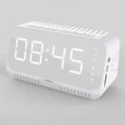 NW-A20 Mini Alarm Clock HIFI Wireless Bluetooth Speaker(White) - 1