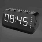 NW-A20 Mini Alarm Clock HIFI Wireless Bluetooth Speaker(Black) - 1