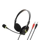 Head-Mounted Wired Headset With Microphone, Style: GAE-440 A - 1