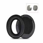 2 PCS Leather Headset Earmuffs for Sony 1000XM4 Black Protein Skin No Snap - 1