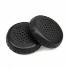 2 PCS Headset Honeycomb Earmuffs for Jabra Evolve 20se / 30II / 40 / 65+ / 75+(Black) - 1