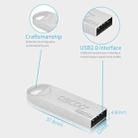 OSCOO 002U-2 USB 2.0 Metal Mini U Disk, Capacity: 8GB - 3