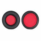 1 Pair Headset Sponge Earmuffs for Audio-Technica ATH-S200BT(Black+Red) - 1