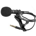 GAM-140 Mobile Phone Recording Collar Microphone(Black) - 1