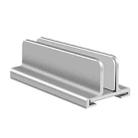 Aluminum Alloy Laptop Tablet Phone Storage Stand, Color: L400 Single Slot (Silver) - 1