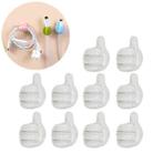 10 PCS Handy Holder Cable Organizer Household Convenience Clip(White) - 1