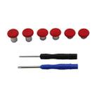 6 PCS Button Accessories For PS4 / Switch / Xbox One(Red) - 1