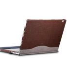 PU Leather Laptop Protective Sleeve For Microsoft Surface Book 2 13.5 inches(Brown) - 1