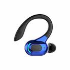 F8 Bluetooth 5.1 Ear-Mounted Stereo Wireless Sports Earphone(Black+Blue) - 1