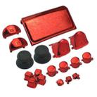 Electroplating Button Set For PS4 Slim(Red) - 1