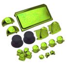 Electroplating Button Set For PS4 Slim(Green) - 1