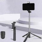 CYKE Folding Telescopic Mobile Phone Broadcast Stand Tripod, Specification: A31E-1.1m (With Light) - 1