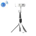 P70D Beauty Fill Light Bluetooth Mobile Phone Selfie Stick(White) - 1