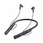 S720 Neck-Mounted Bluetooth Headphone Support TF Card(Black) - 1