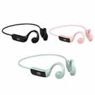 S368 Long Battery Life Bone Conduction Bluetooth 5.1 Earphone with Digital Display(Pink) - 2