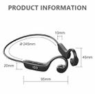 S368 Long Battery Life Bone Conduction Bluetooth 5.1 Earphone with Digital Display(Pink) - 3