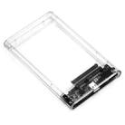 TU31 2.5 Inch USB3.1 TYPE-C Interface Hard Disk Transparent Protective Shell - 3