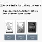 TU31 2.5 Inch USB3.1 TYPE-C Interface Hard Disk Transparent Protective Shell - 4