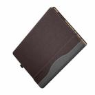 Laptop PU Leather Protective Case For Lenovo Yoga 730-13(Coffee Color) - 1