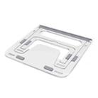 P3 Aluminum Alloy Portable Folding Laptop/Tablet Stand(Silver) - 1